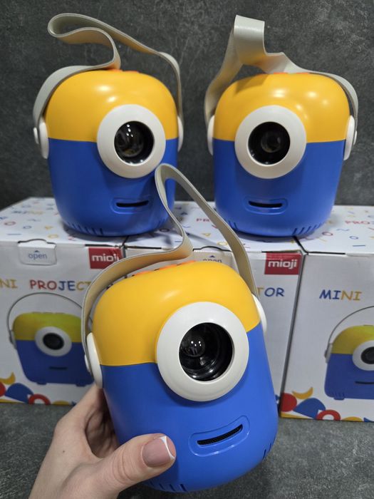 Проектор портативний дитячий Minion IOS Android Bluetooth
