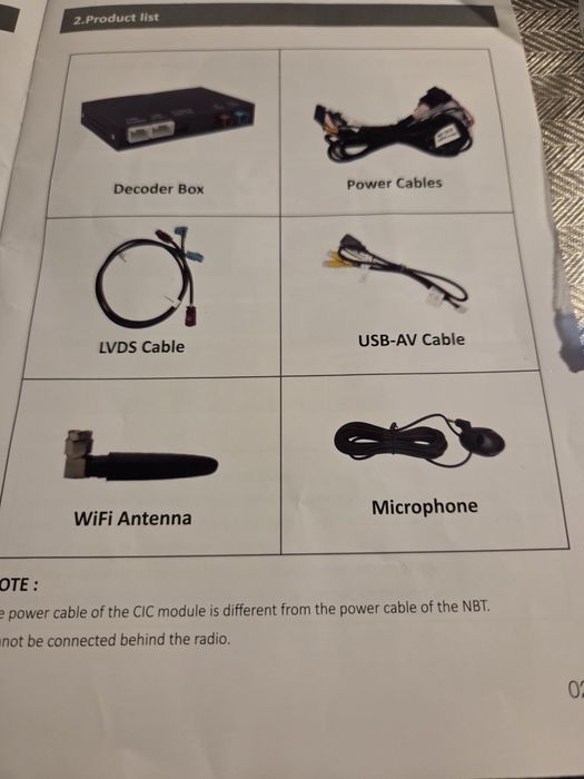 Moduł CarPlay do BMW