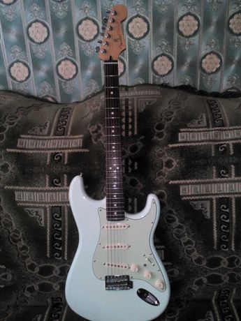 Fender Deluxe Stratocaster Jeff Beck Sonic Blue (Pickups Hot 50 USA)!