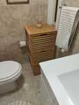 Módulo de gavetas de WC de bambu