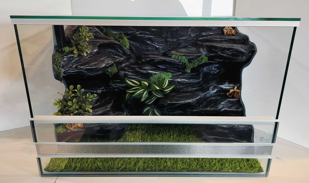 Terrarium przejściowe dla węża zbożowego, pytona, TW49B3L, AquaWaves