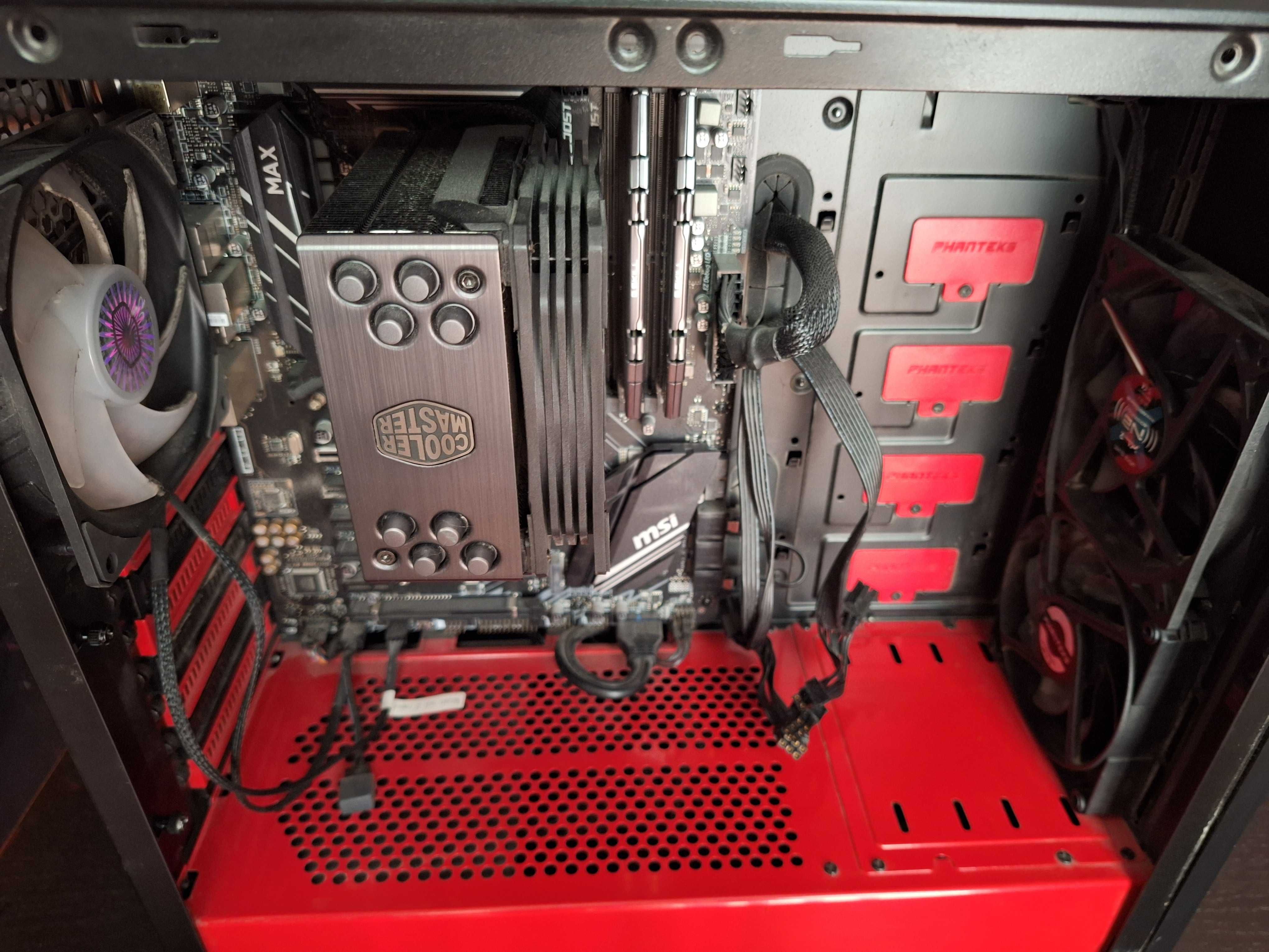 PC Torre Desktop - Ryzen 5 3600 + MB + 1 SSD + 1 HDD + RAM + Fonte