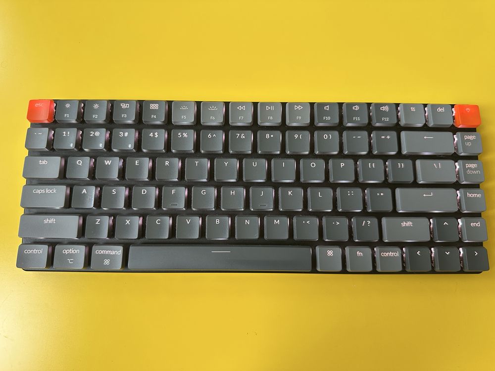 Klawiatura mechaniczna Keychron K3 RGB Red Gateron Bluetooth