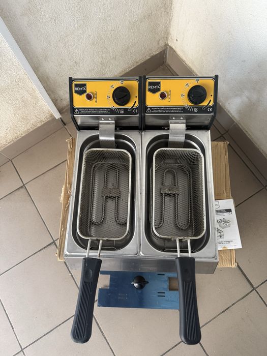 Фритюрниця Подвійна Професійна Remta 4+4 Літри