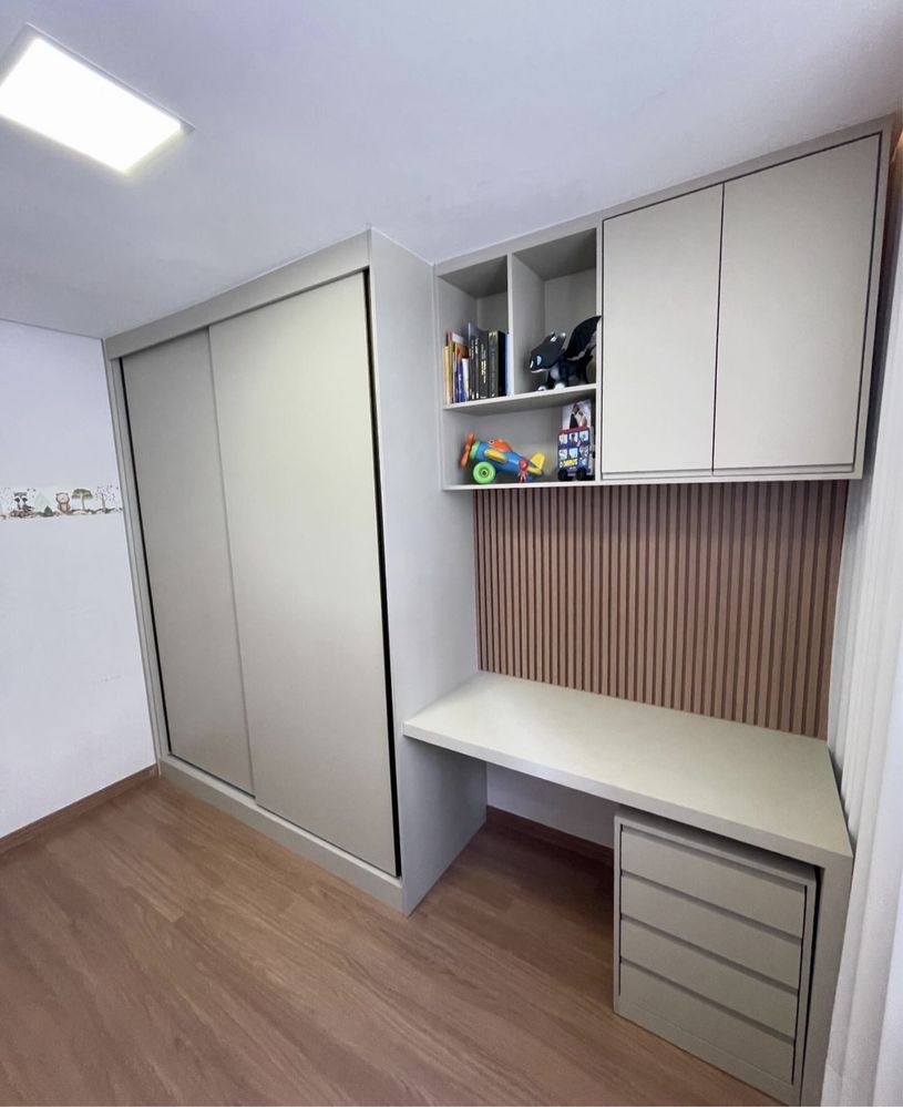 Closets e roupeiros em melamina