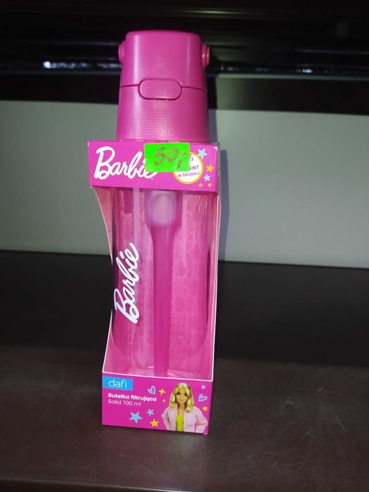 butelka filtrująca wodę dafi barbie różowa dziewczyn dziewczynek0m7