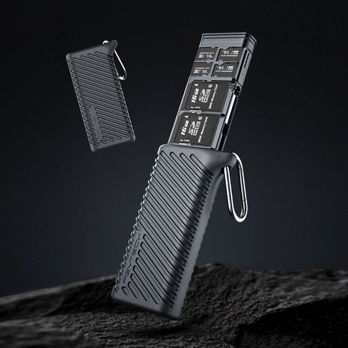 PGYTECH CreateMate Чохол для карт пам'яті та картридер 2-в-1