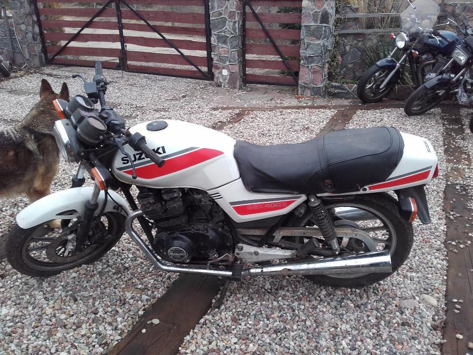 suzuki gsx400 gsx 400 silnik lagi koło felga tarcza wahacz części