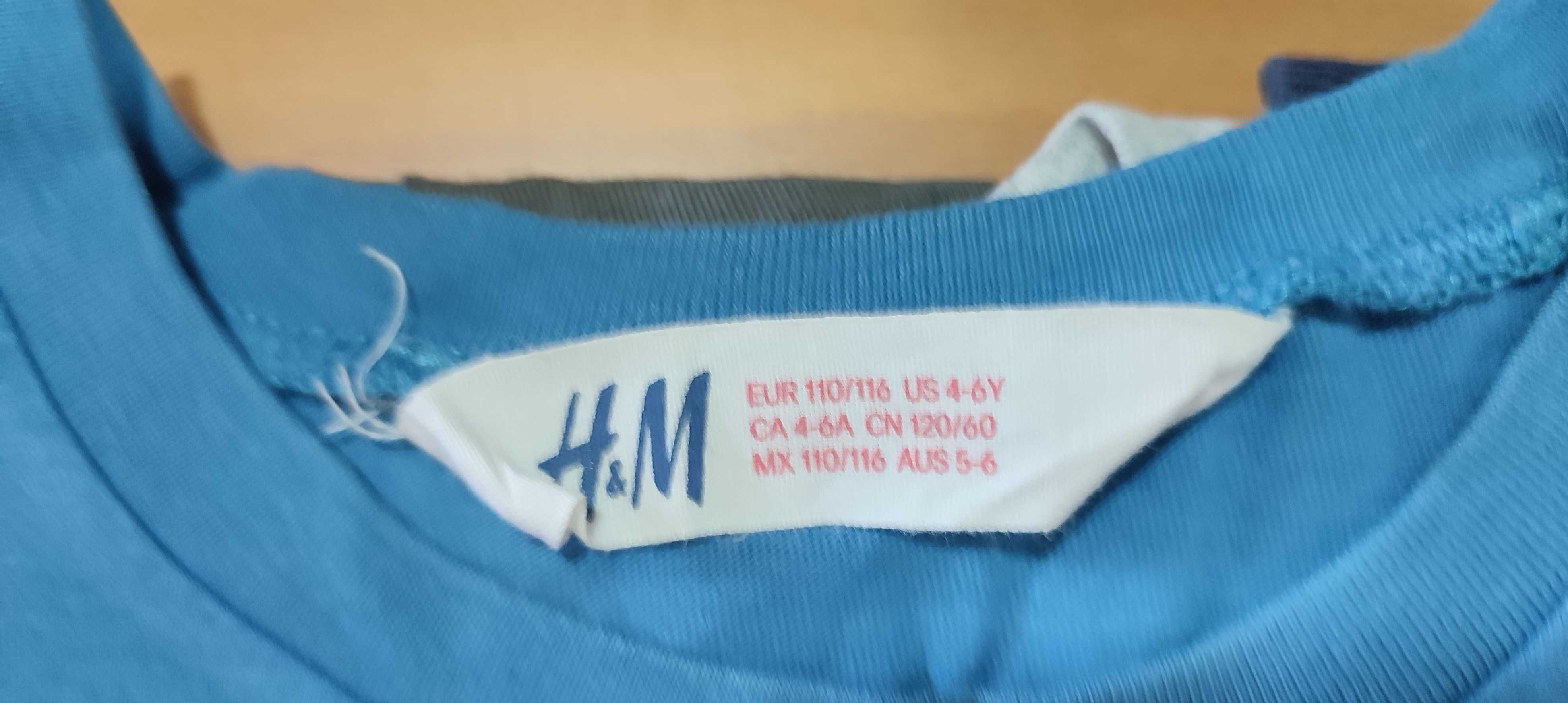 T-shirts manga curta H&M - Tamanho 4-6 anos - cada 2 €