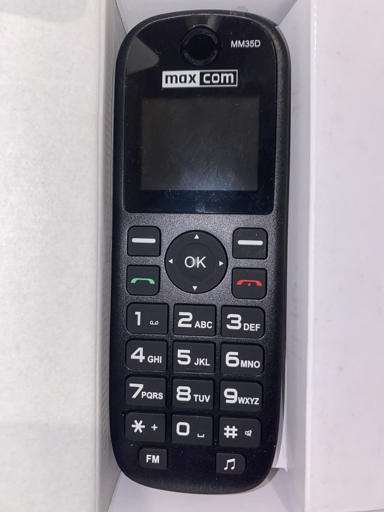 Telefone de Casa NOS – Maxcom Comfort MM35D – Como Novo!