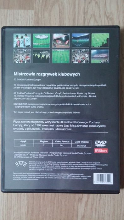 Champions of Europe od 1955 do 2005 DVD PL