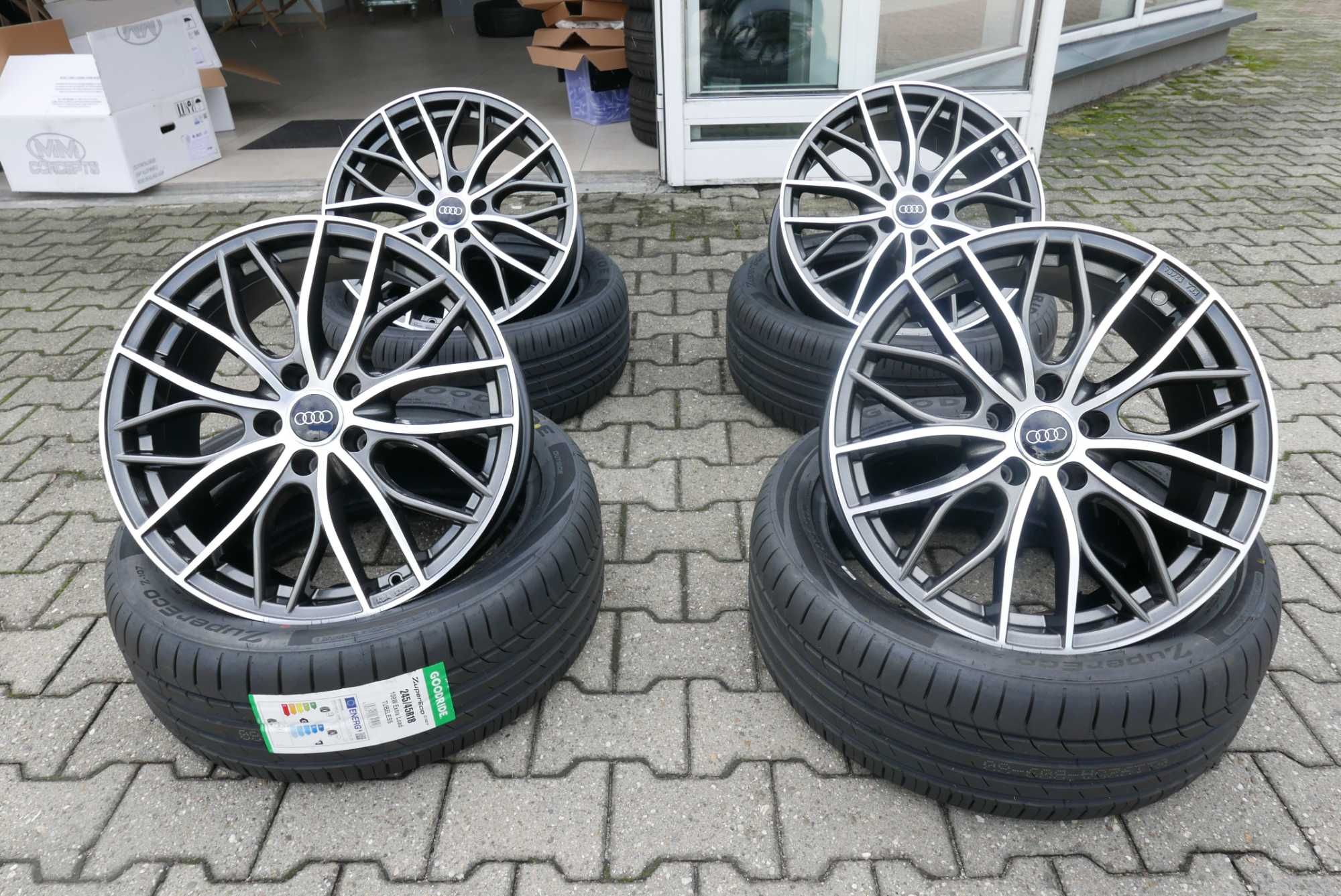 Felgi 8x18 ET30 5x112 Audi V8 SQ2 GA A8 S8 D3 A6 S6 C6 A5 S5 8T