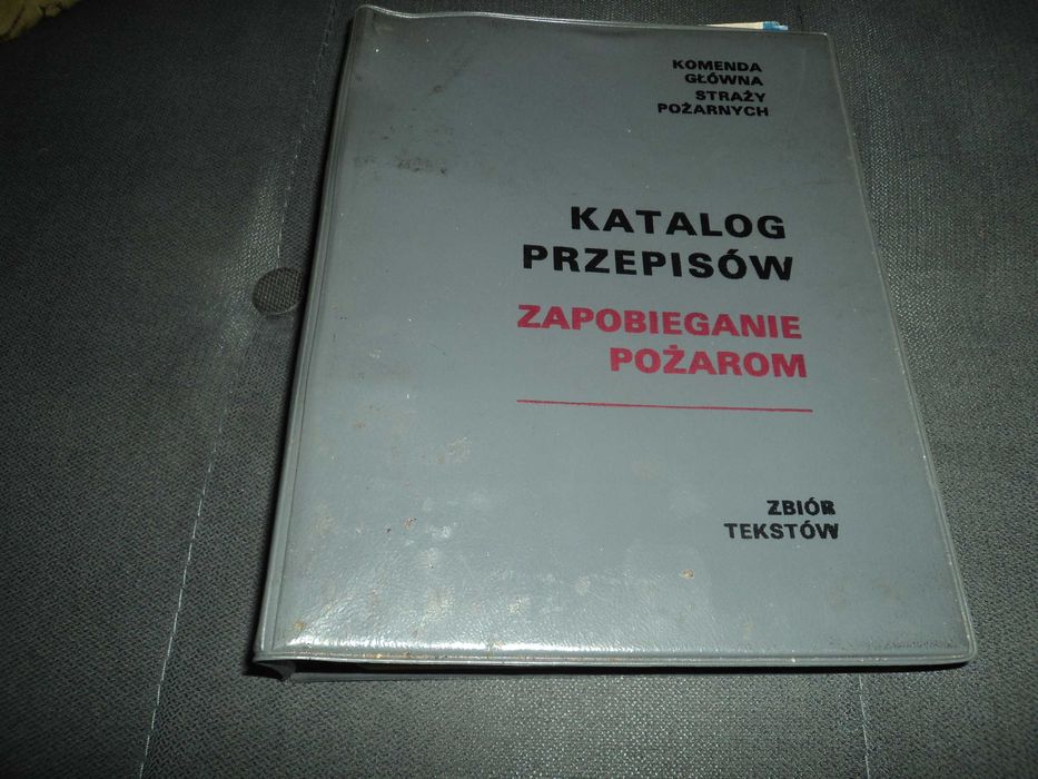 2 katalogi przepisów komendy głównej straży pożarnej