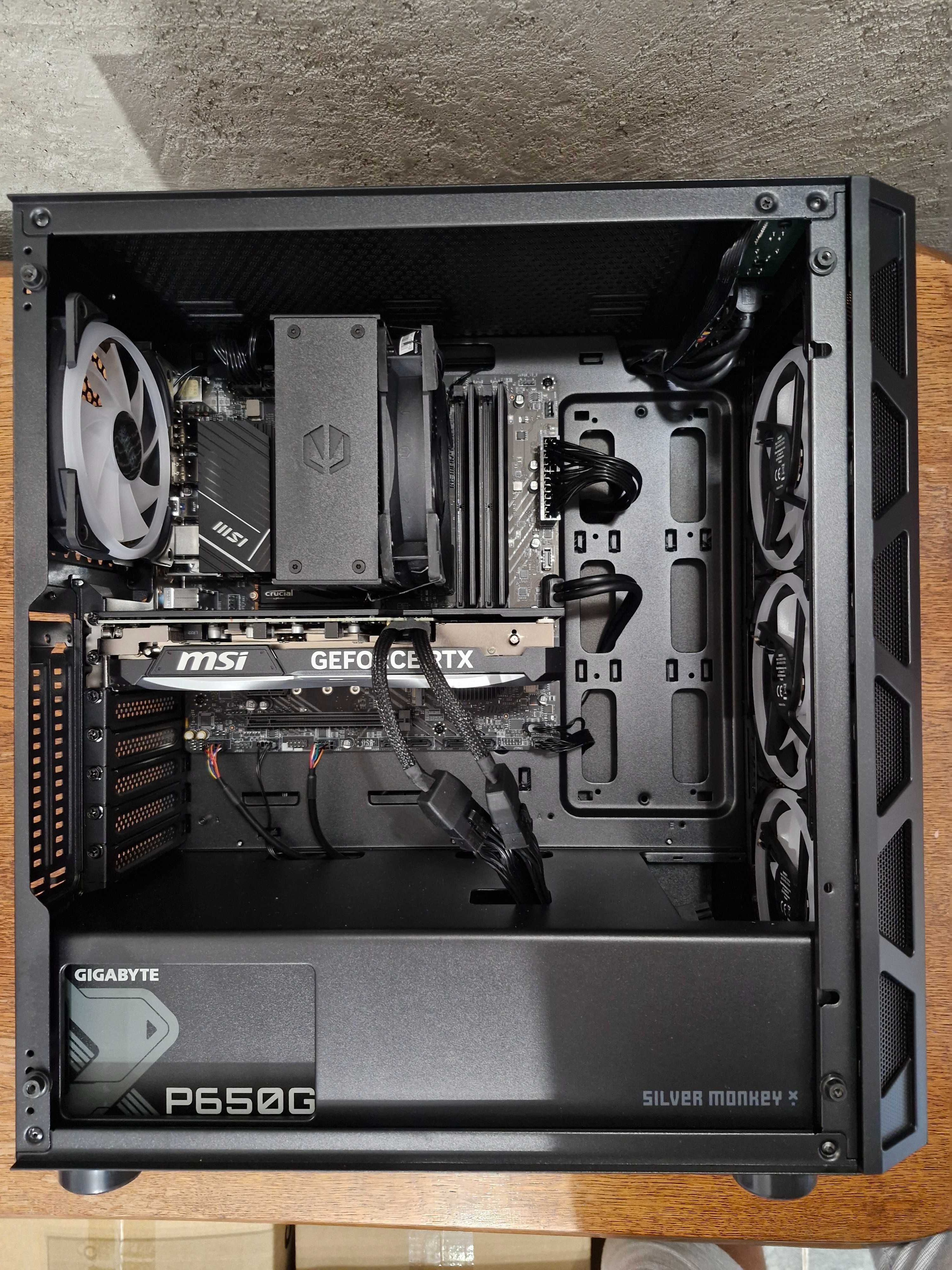 Komputer do gier I5 14400F RTX4070S 32RAM DDR5 1TB
