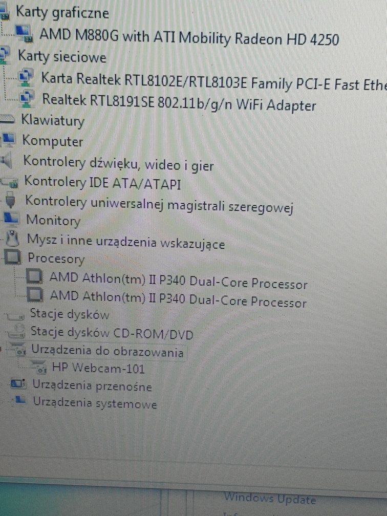 Ładny laptop HP G62 8/320GB sprzedaż zamiana