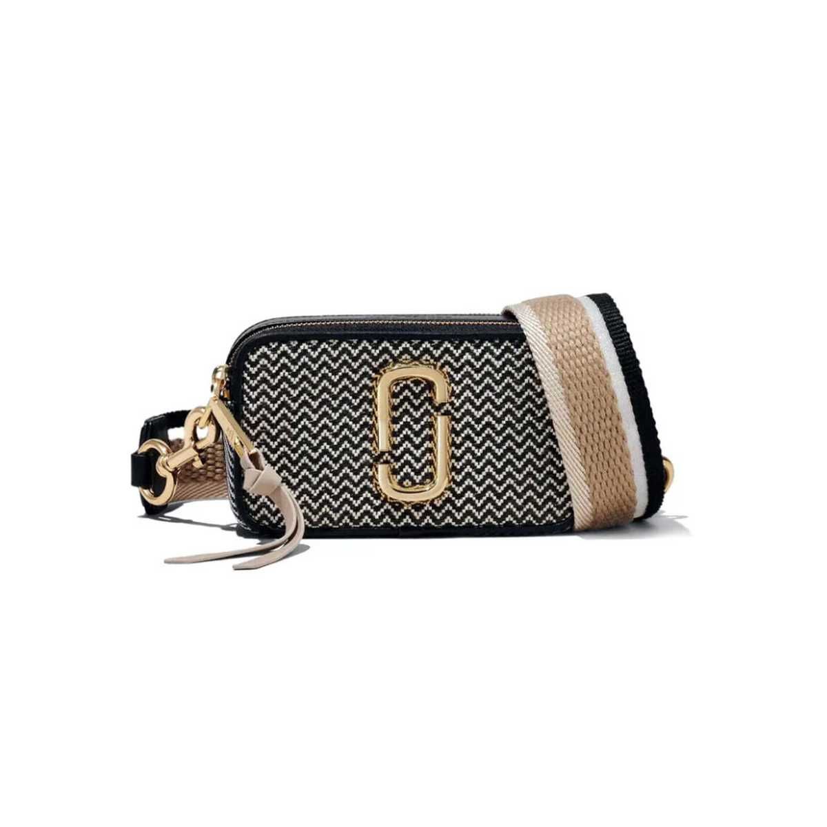 Сумка Marc Jacobs The Mixed Media Snapshot Black Multi