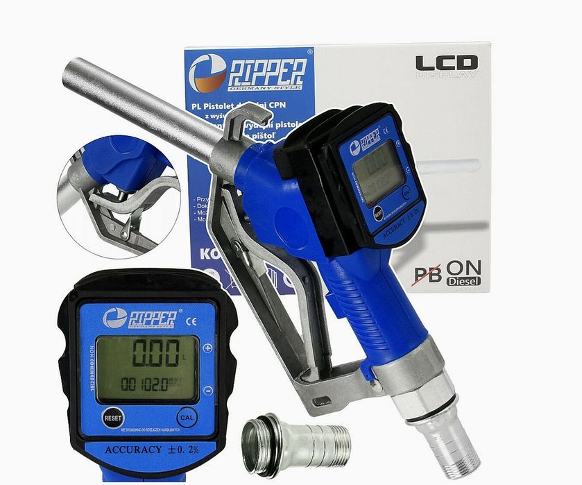 Pistolet do tankowania CPN LCD