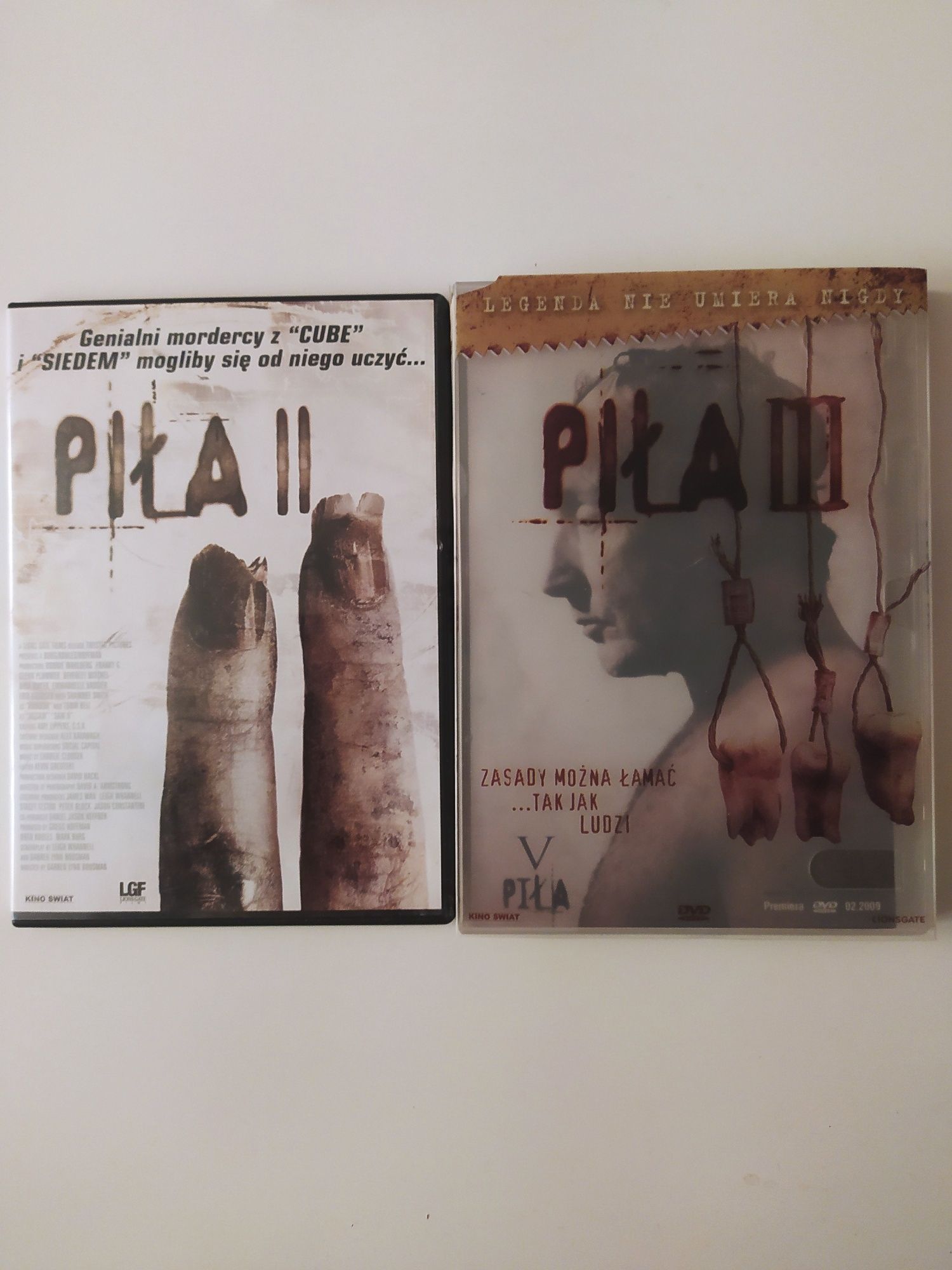 Piła 2 i 3 Horror DVD