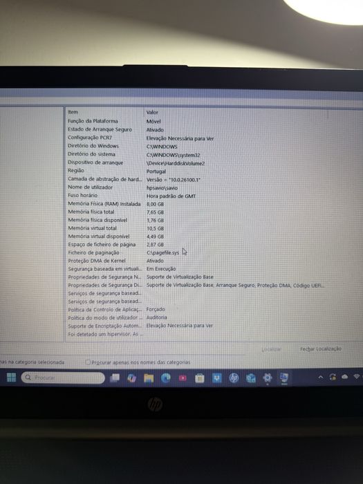 Computador Portátil HP
