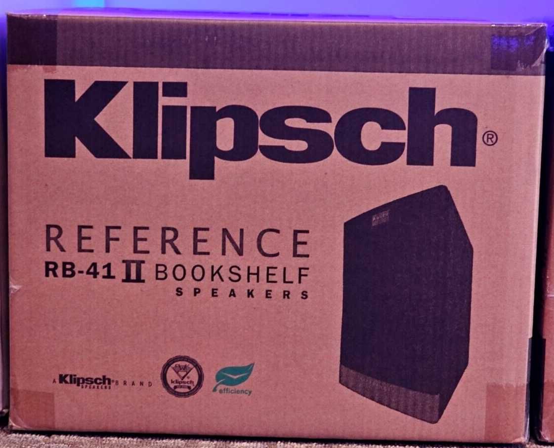 Klipsch RB-41 II новые пара 50 ватт  пиковая 200