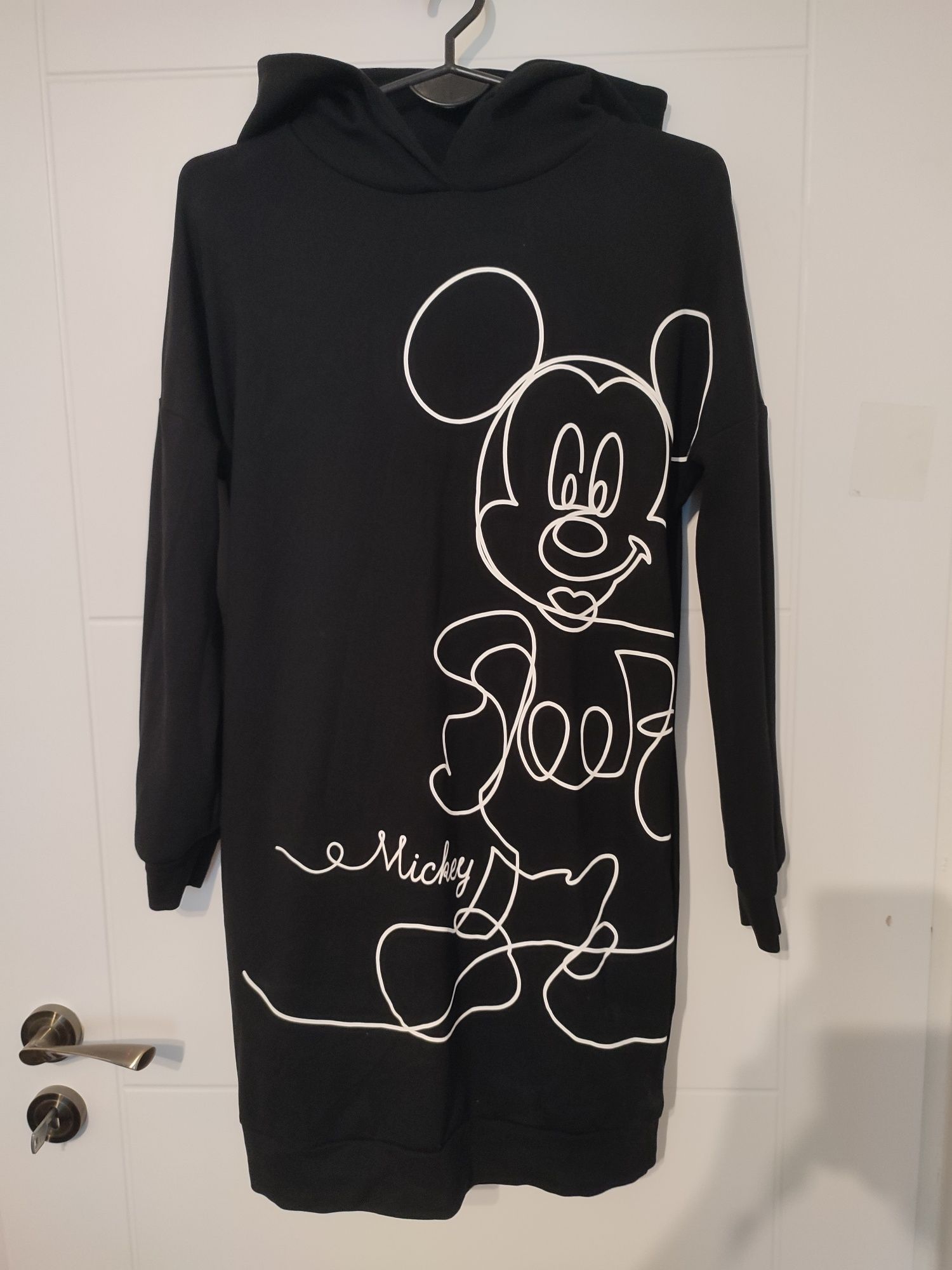 Długa bluza sukienka Mohito Mickey Mouse myszka Miki