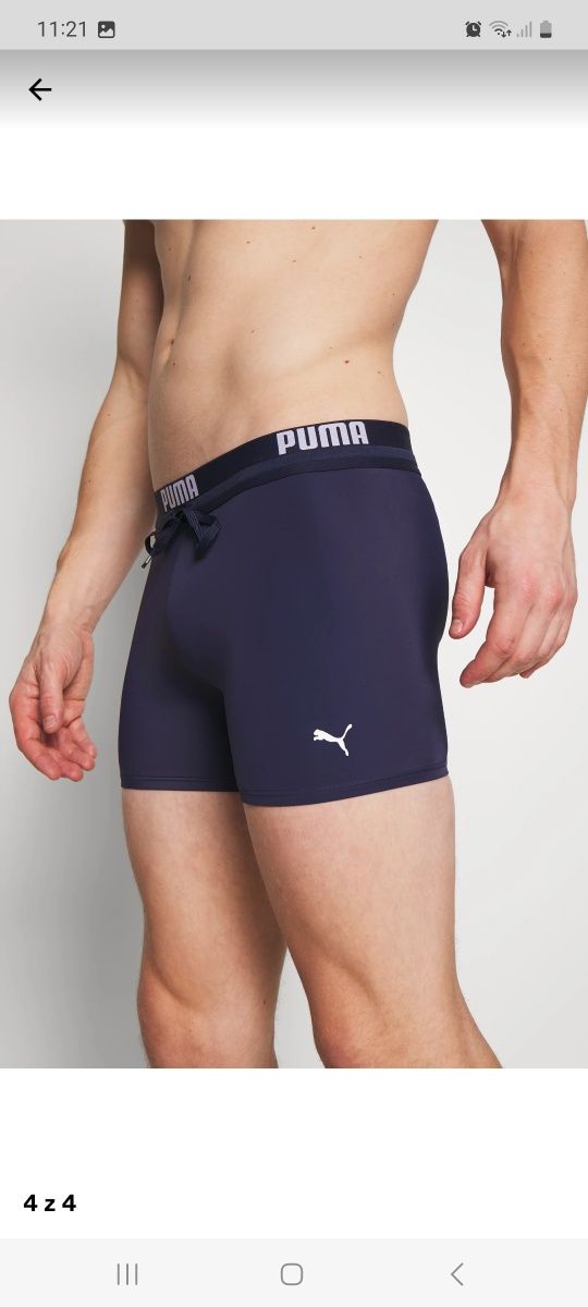 Sportowe spodenki kąpielowe Puma Trunk S