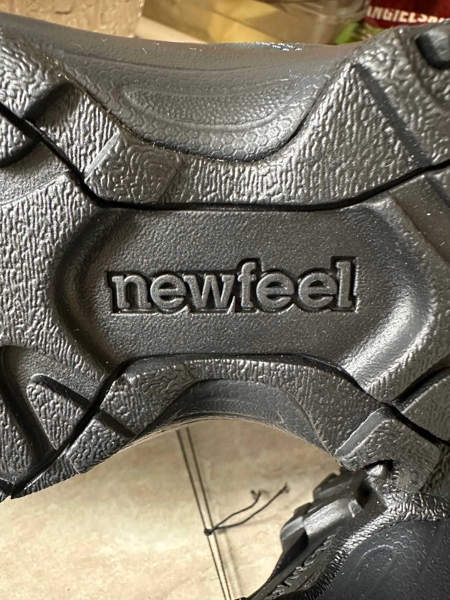 Buty męskie Newfeel Nakuru Waterproof skórzane, wodoodporne.