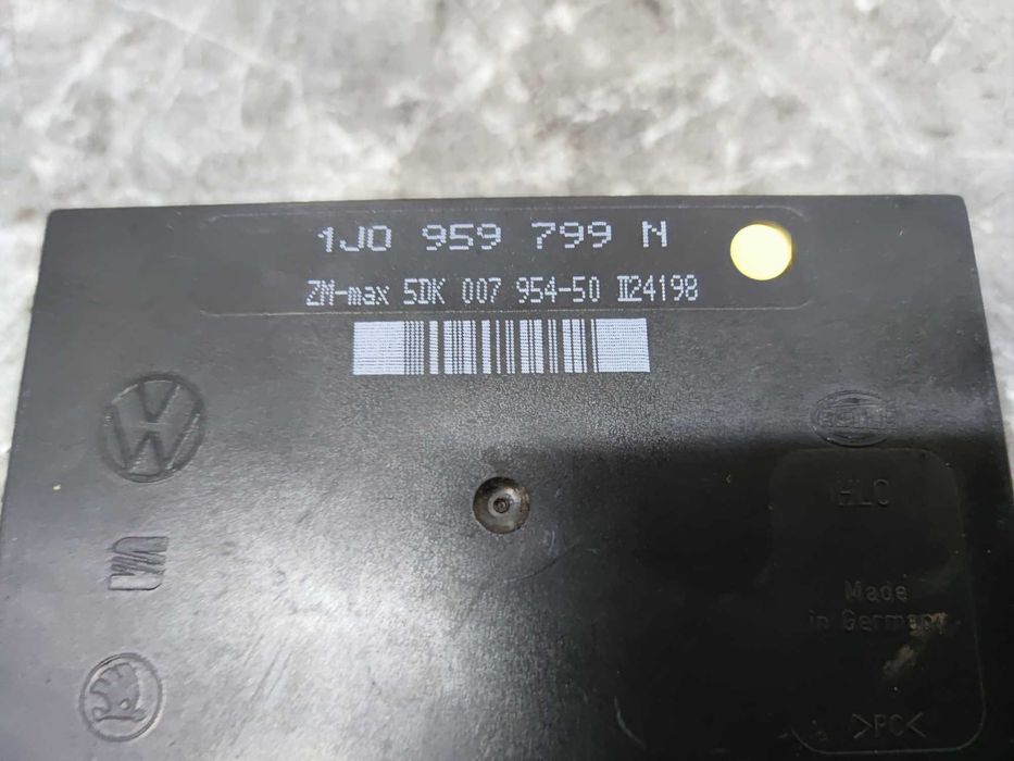 Vw Passat B5 Bora Golf IV Seat Ibiza III Sterownik Moduł Komfortu