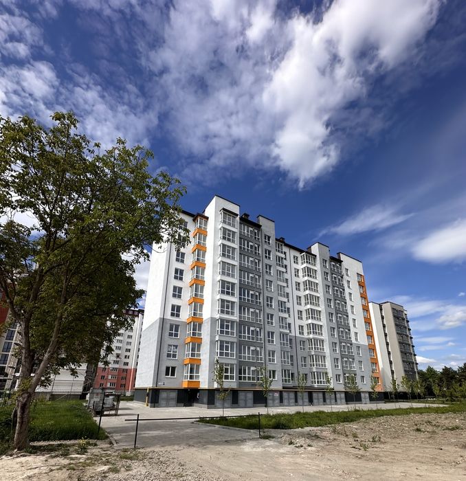 Видова 2к-на квартира (70м²) у жилому будинку ЖК Гальцький-2 на Пасічн