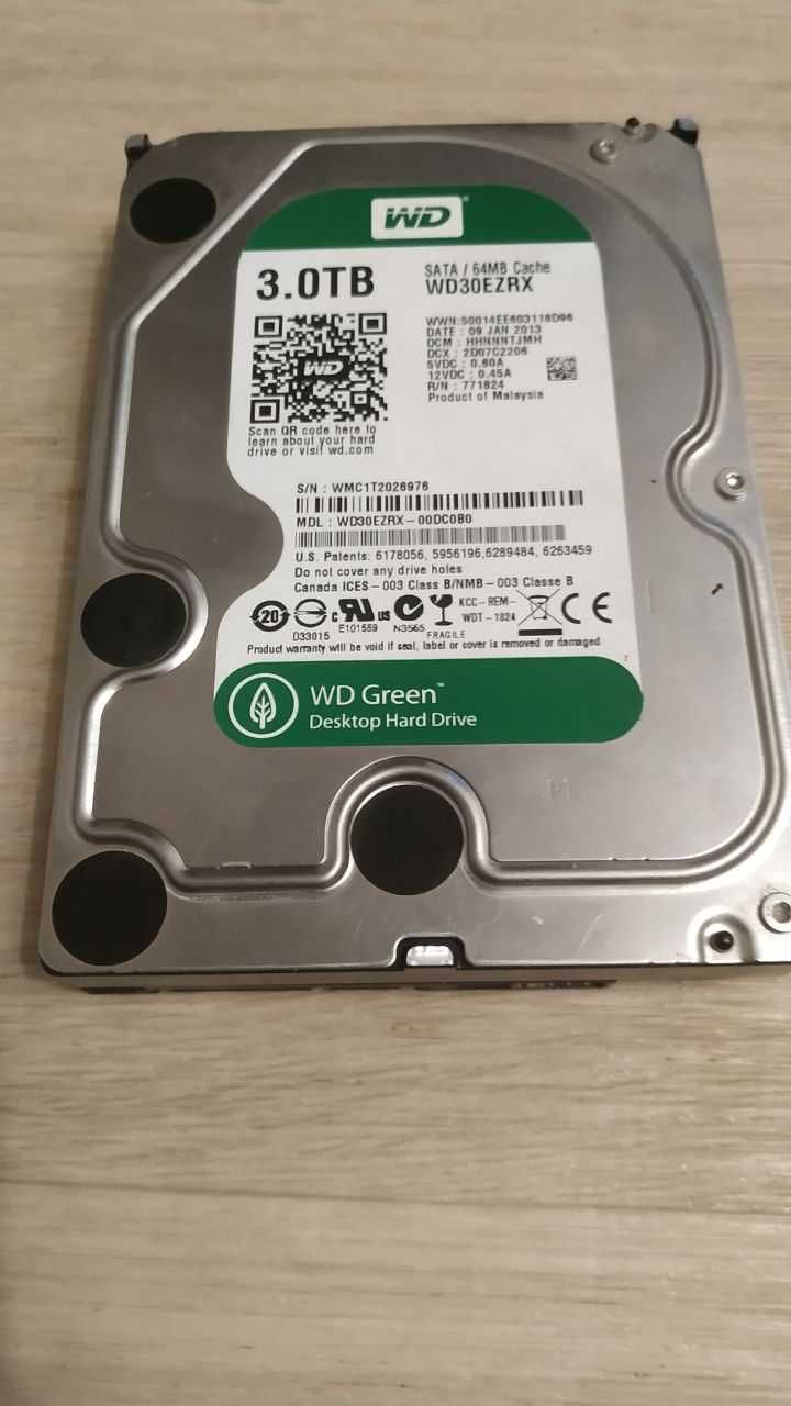 Жорсткий диск Western Digital HDD 3.5 WD30EZRX 3/Tb