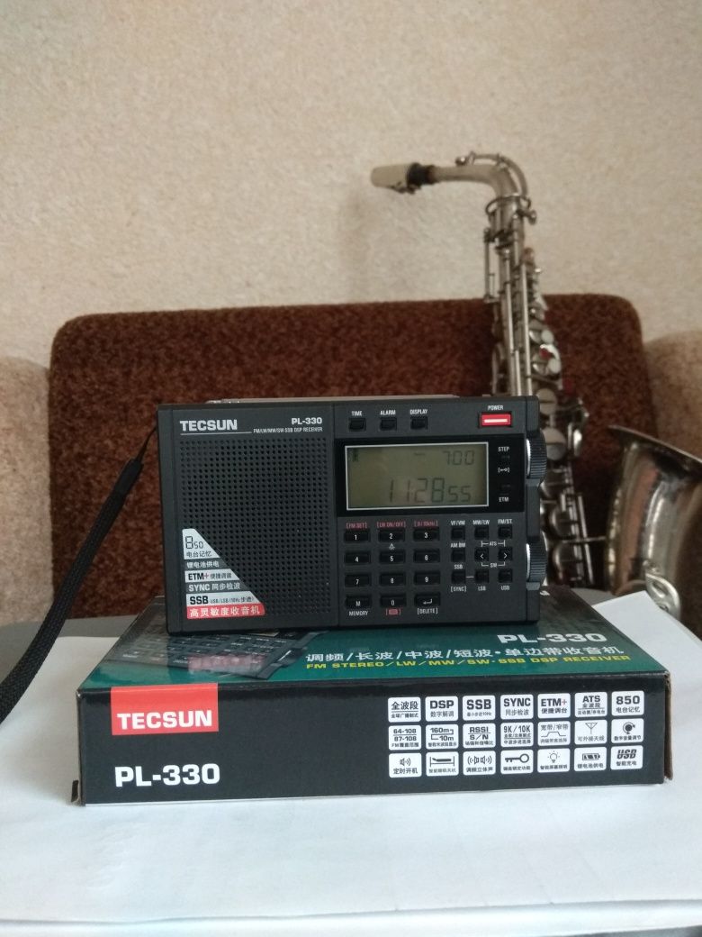 Tecsun pl 330 з новою версією прошивки 3306 замість 3303