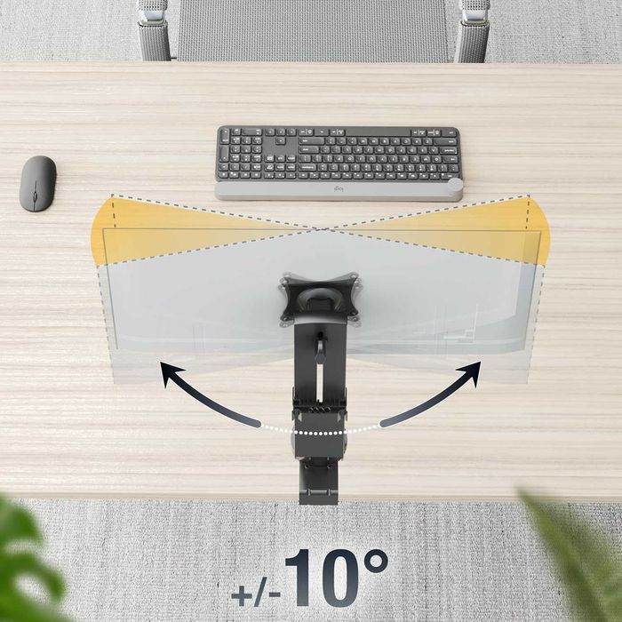 RICOO Stojak do monitora TS2011 uniwersalny do 17-27 cali do 7 kg