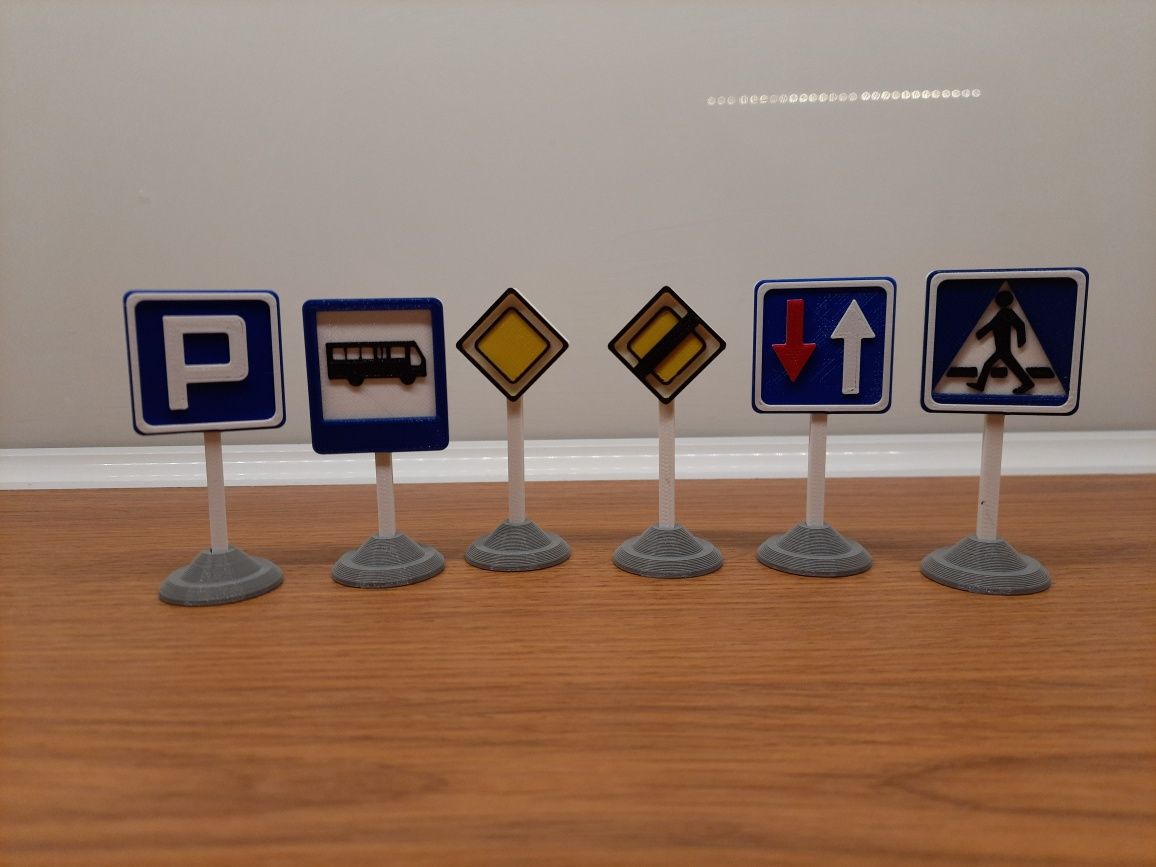 Znaki drogowe 3D