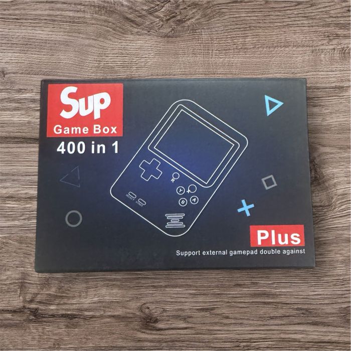 Карманная портативная игровая приставка Sup 400 игр в 1 джойстике