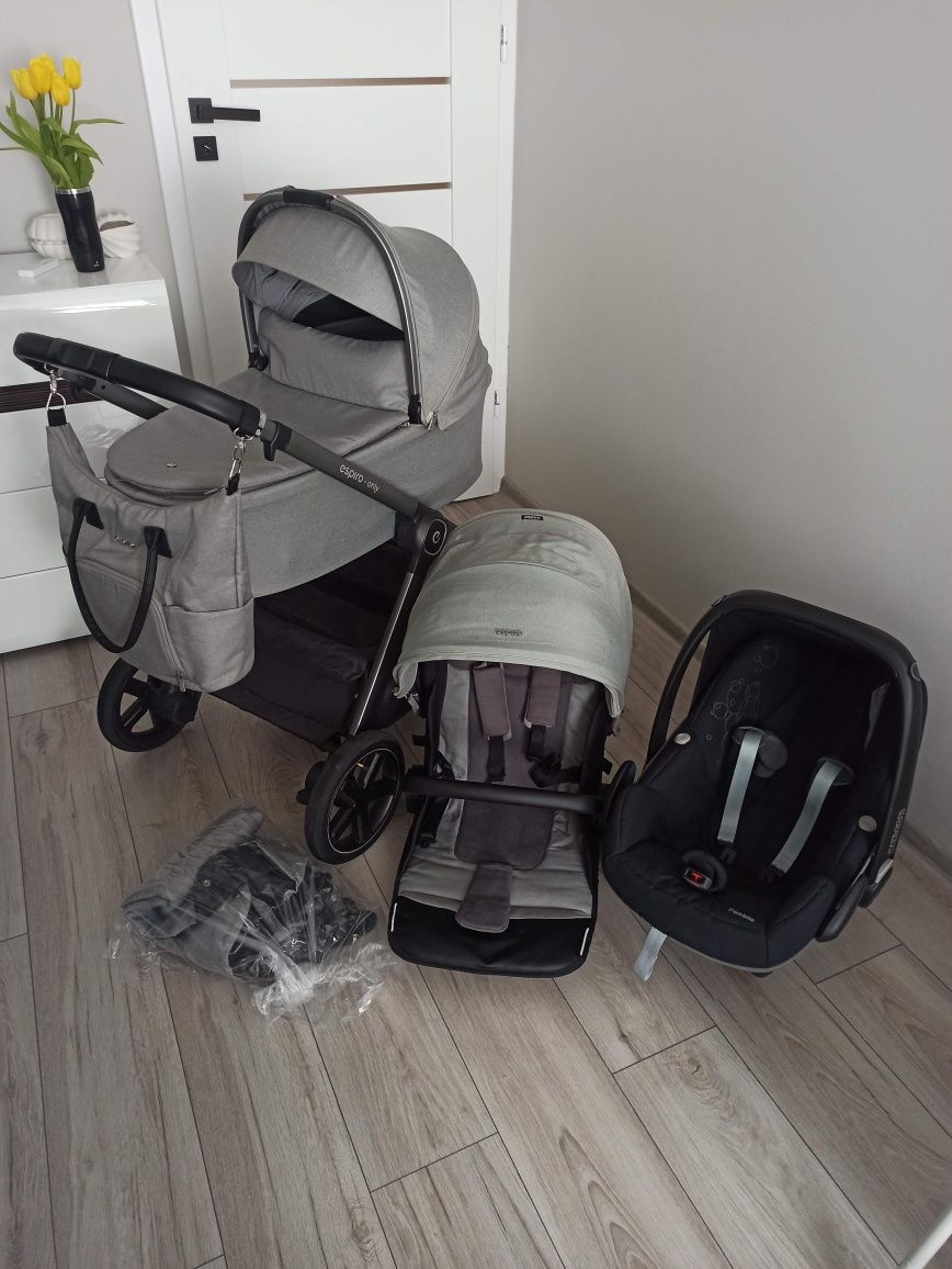 Wozek Espiro Only 2w1+fotelik Maxi Cosi