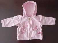 Bluza rozpinana z odpinanym kapturem rozm. 80 (12 m.)