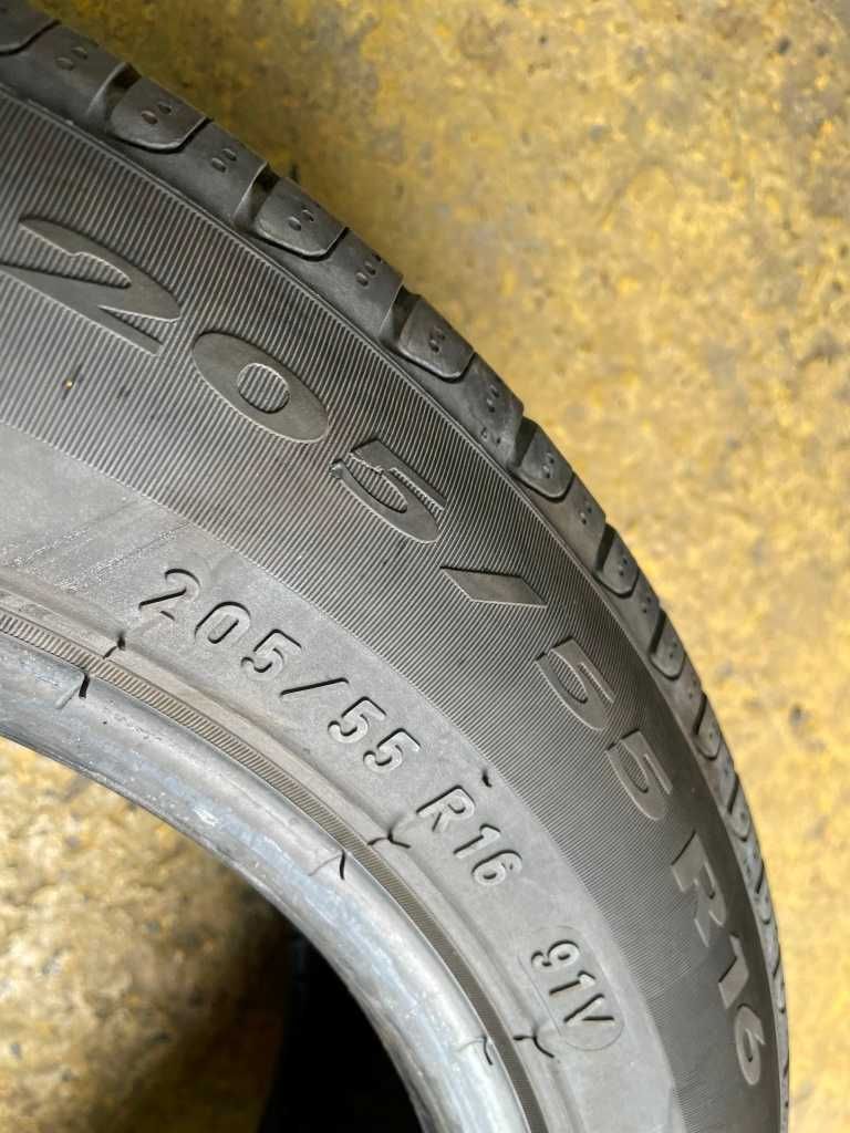 205/55 R16 Pirelli Cinturato P7, шини бу літо, 2 шт, 6 мм