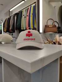 Бейсболка Isabel Marant Tyron cotton baseball cap Neutrals