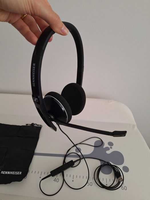 Headset, Headphones, Auscultadores Sennheiser
