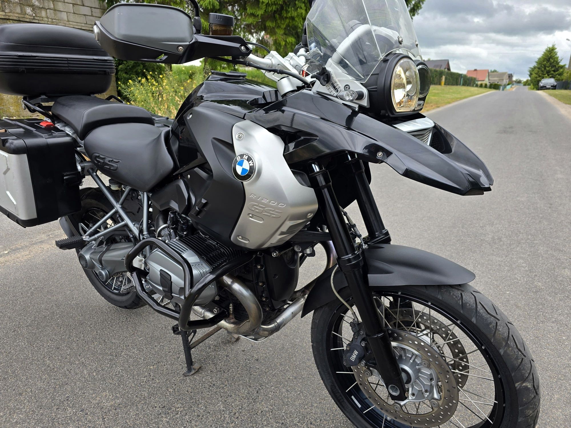 Bmw gs 1200 Triple Black Import Niemcy. Nowe opony ! Serwis ASO
