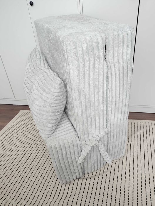 Materac rozkładany miękki szezlong fotel