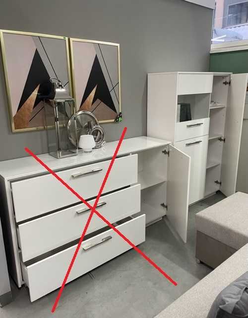 Witryna FL Smart biały lakier połsyk