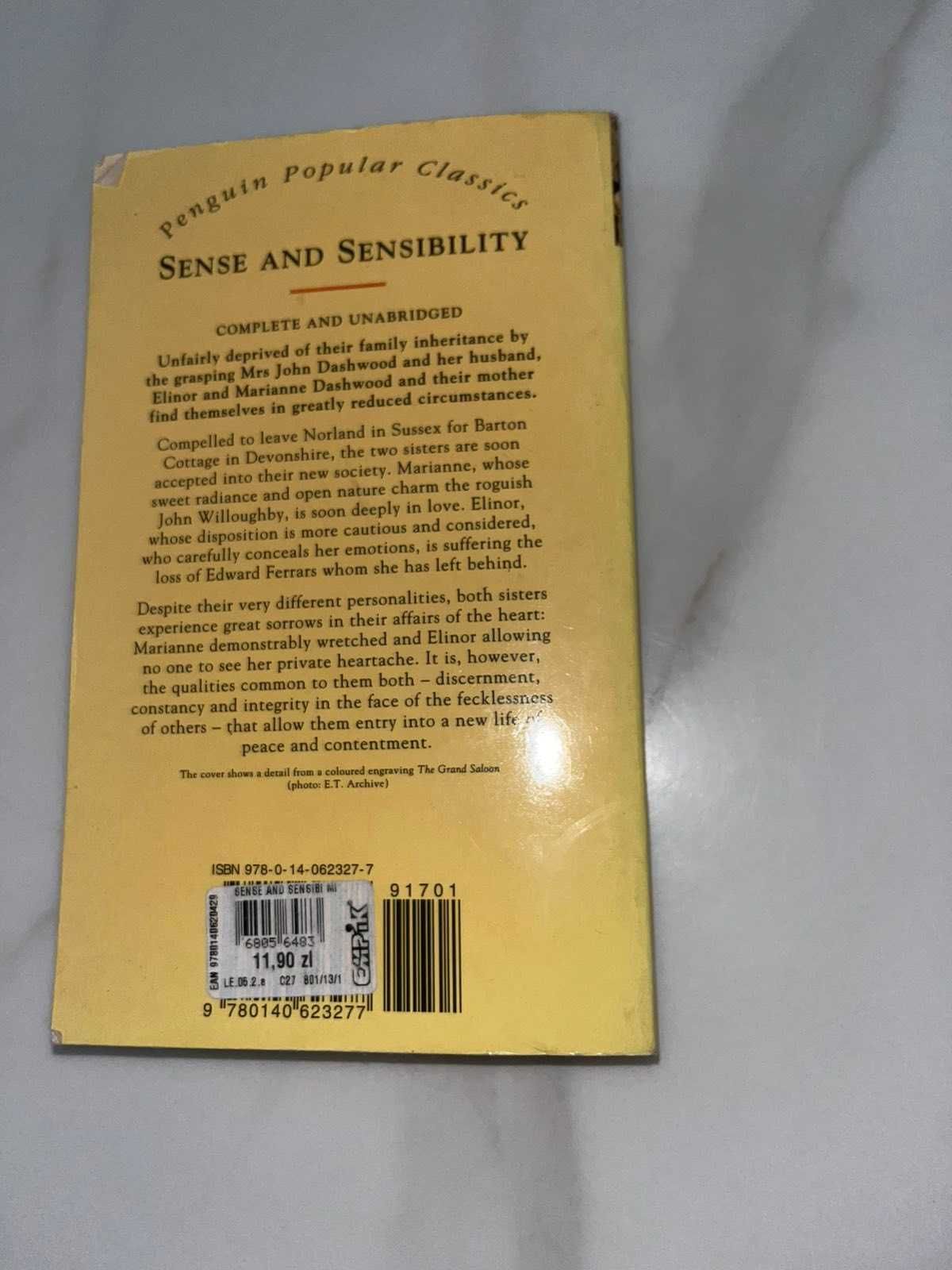 Jane Austen Sense and sensibility