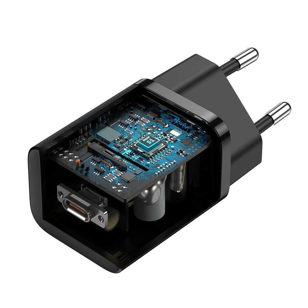 Baseus ładowarka sieciowa QC 3.0  25W 3A Kabel USB Typ C USB Typ C 3A