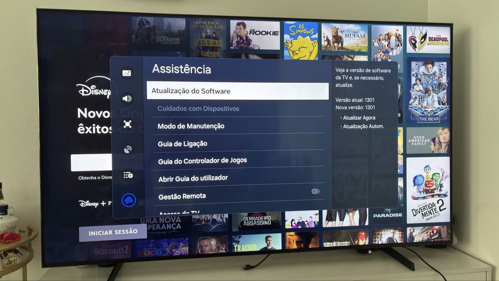 TV Samsung 65” polegadas