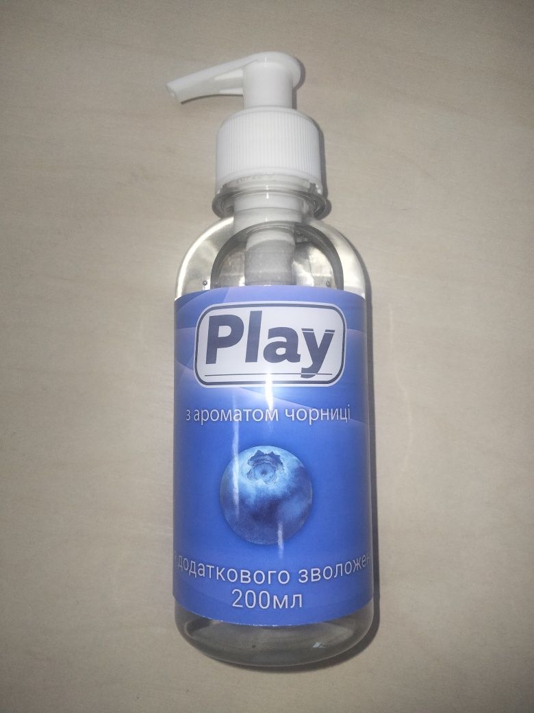 лубрікант Play гель для інтиму
