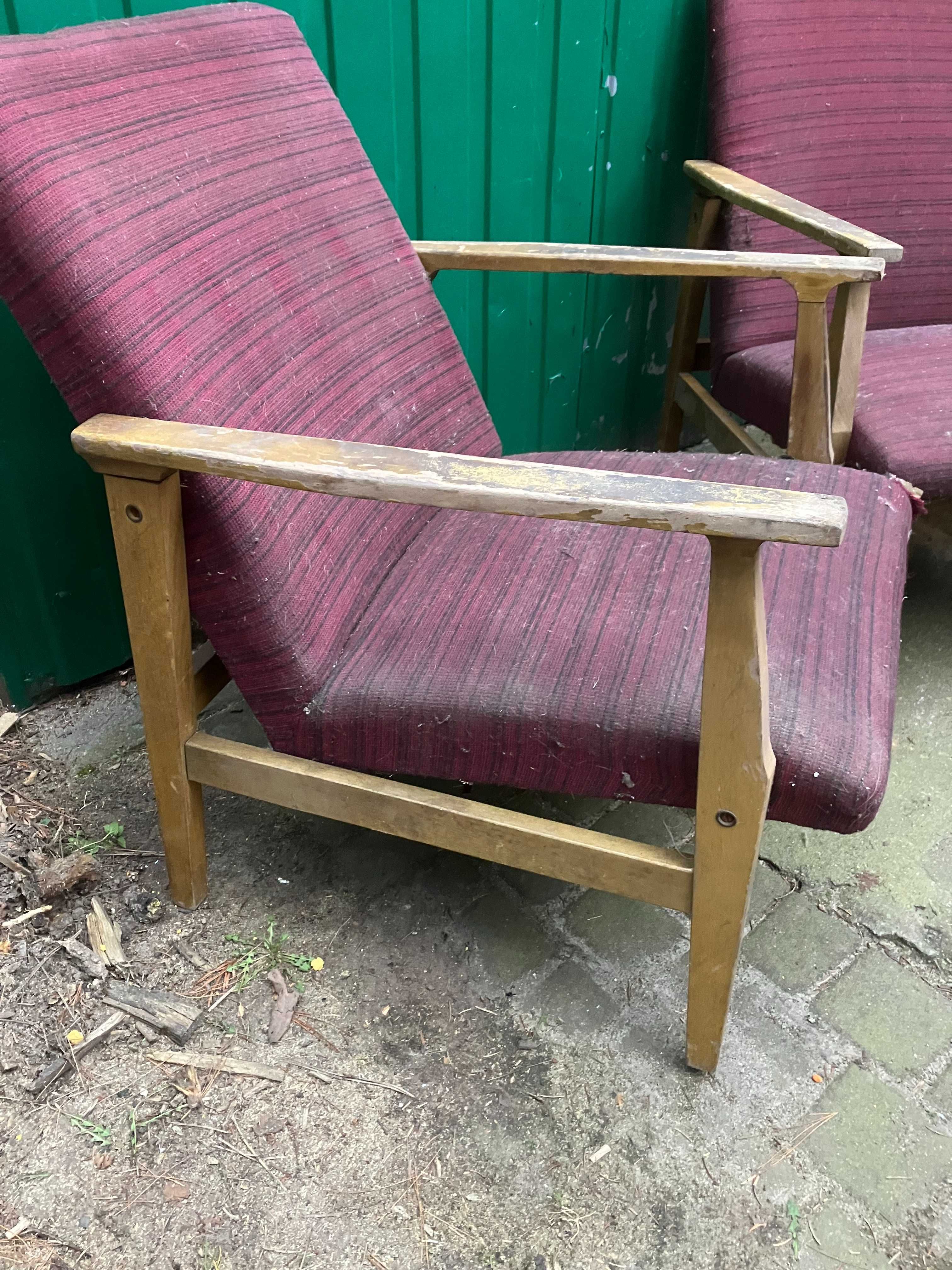 Stare krzesła, fotele antyk