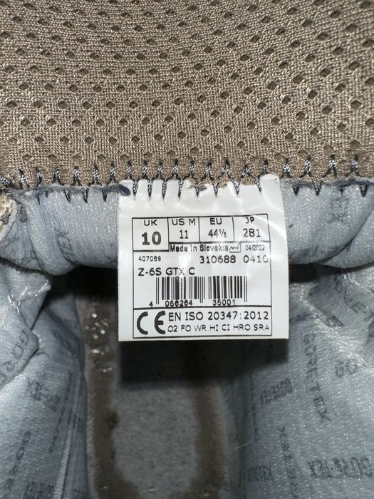 Черевики військові демісезонні “Lowa z-6s gtx c” coyote op