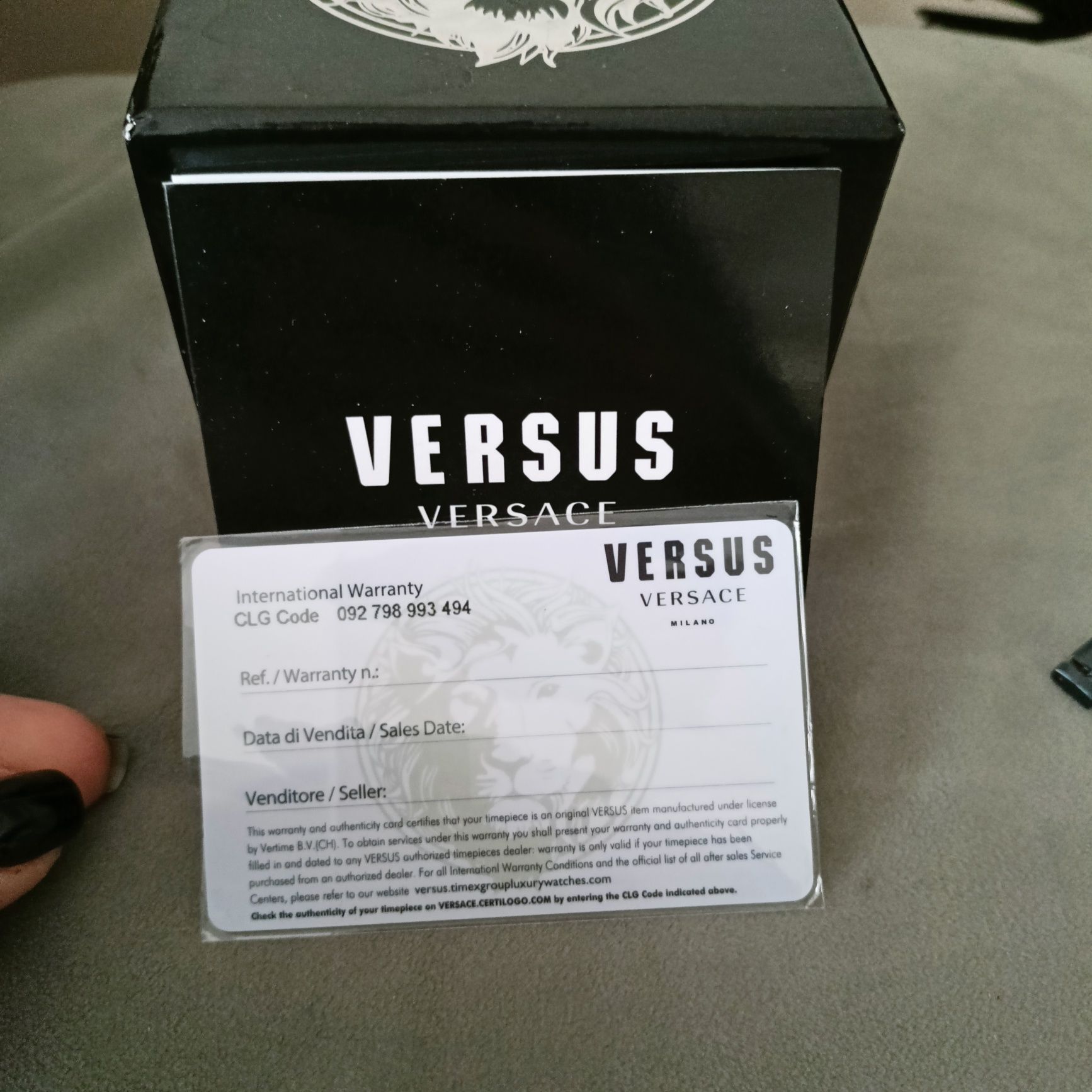 Męski zegarek Versace Versus