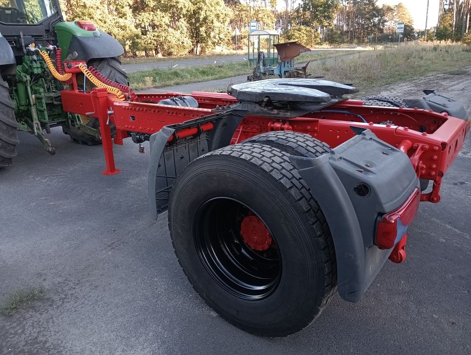 Wózek dolly wuzek doli dyszel naczepa wanna zaczep kiper